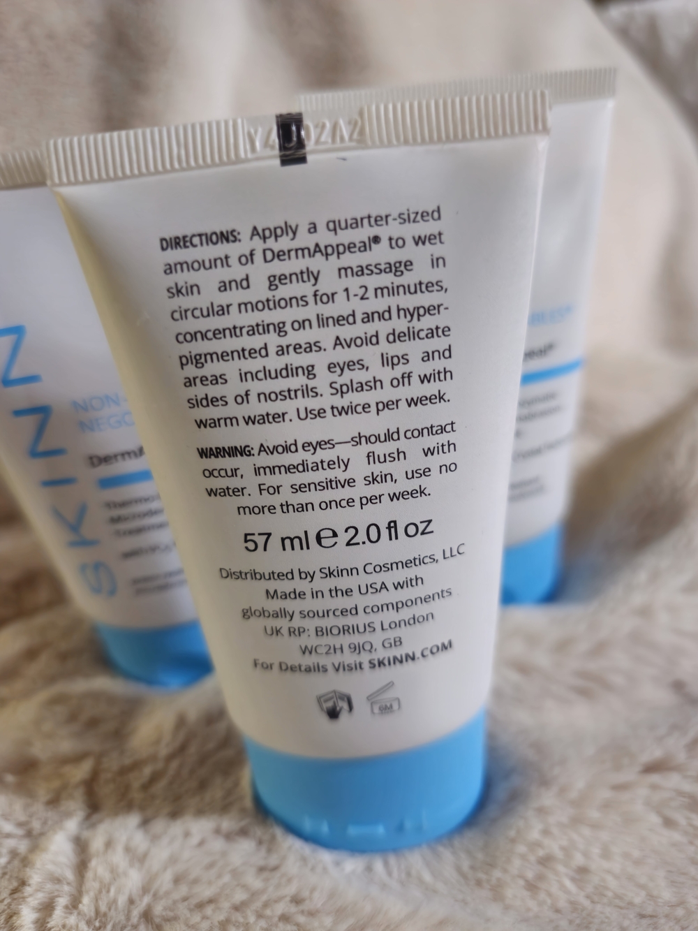 SKINN DermAppeal Thermo-Enzymatic Microdermabrasion Cleanser - Picture 2 of 2